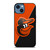 BALTIMORE ORIOLES MLB BASEBALL LOGO iPhone 14 Case Cover
