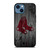 BOSTON RED SOX BASEBALL MLB WOOD LOGO iPhone 14 Case Cover