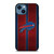BUFFALO BILLS NFL METAL STRIPE iPhone 14 Case Cover