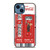COCA COLA COKE VENDING MACHINE iPhone 14 Case Cover