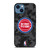 DETROIT PISTONS BLACK CAMO iPhone 14 Case Cover