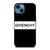 GIVENCHY PARIS BOLD iPhone 14 Case Cover