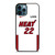 JIMMY BUTLER MIAMI HEAT NIKE NBA 2021-22 iPhone 12 Pro Max Case Cover