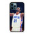 JOEL EMBIID PHILADELPHIA SIXERS iPhone 12 Pro Max Case Cover