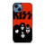 KISS RED ROCK BAND iPhone 14 Case Cover