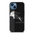 LACOSTE BLACK AND WHITE iPhone 14 Case Cover