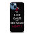 LETS GO MIAMI HEAT NBA BASKETBALL 2 iPhone 14 Case Cover