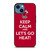 LETS GO MIAMI HEAT NBA BASKETBALL 3 iPhone 14 Case Cover