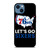 LETS GO PHILADELPHIA 76ERS NBA BASKETBALL 2 iPhone 14 Case Cover LETS GO PHILADELPHIA 76ERS NBA BASKETBALL 2 iPhone 14 Case Cover