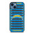 LOS ANGELES CHARGERS FOOTBALL FIELD iPhone 14 Case Cover