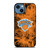 NEW YORK KNICKS BASKETBALL NBA FIRE iPhone 14 Case Cover