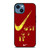 NIKE JUST DO IT RED HALFTONE iPhone 14 Case Cover