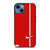 NIKE LOGO RED STRIPE iPhone 14 Case Cover