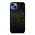 NIRVANA ROCK BAND WOODEN LOGO iPhone 14 Case Cover