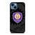 ORLANDO CITY SC MLS BLACK iPhone 14 Case Cover