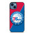 PHILADELPHIA 76ERS NBA BASKETBALL LOGO iPhone 14 Case Cover