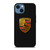 PORSCHE AUTOMOBILE CARBON FIBER iPhone 14 Case Cover