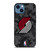 PORTLAND TRAIL BLAZERS BLACK CAMO iPhone 14 Case Cover