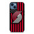 PORTLAND TRAIL BLAZERS NBA USA FLAG iPhone 14 Case Cover