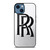 ROLLS ROYCE METAL LOGO iPhone 14 Case Cover