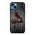 SAINT LOUIS CARDINALS BASEBALL MLB WOOD LOGO iPhone 14 Case Cover