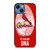 SAINT LOUIS CARDINALS MLB BASEBALL FANS 2 iPhone 14 Case Cover