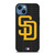 SAN DIEGO BROWN BASEBALL BLACK iPhone 14 Case Cover
