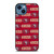 SAN FRANCISCO 49ERS PATTERN iPhone 14 Case Cover