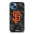 SAN FRANCISCO GIANTS BASEBALL BLACK CAMO iPhone 14 Case Cover