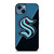 SEATTLE KRAKEN NHL HOCKEY LOGO iPhone 14 Case Cover