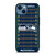 SEATTLE SEAHAWKS FOOTBALL FIELD iPhone 14 Case Cover