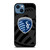 SPORTING KANSAS CITY MLS BLACK iPhone 14 Case Cover