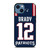 TOM BRADY NEW ENGLAND PATRIOTS NFL JERSEY iPhone 14 Case Cover