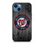 WASHINGTON NATIONALS BASEBALL MLB WOOD LOGO iPhone 14 Case Cover
