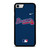 ATLANTA BRAVES MLB BASEBALL NIKE iPhone SE 2022 Case Cover ATLANTA BRAVES MLB BASEBALL NIKE iPhone SE 2022 Case Cover