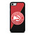 ATLANTA HAWKS NBA BASKETBALL LOGO iPhone SE 2022 Case Cover