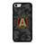 ATLANTA UNITED FC MLS BLACK CAMO iPhone SE 2022 Case Cover ATLANTA UNITED FC MLS BLACK CAMO iPhone SE 2022 Case Cover