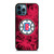 LOS ANGELES CLIPPERS BASKETBALL NBA FIRE iPhone 12 Pro Max Case Cover