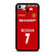 DAVID BECKHAM MANCHESTER UNITED 98 iPhone SE 2022 Case Cover