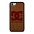 DC SHOES SKATEBOARD WOODEN LOGO iPhone SE 2022 Case Cover