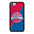 DETROIT PISTONS NBA BASKETBALL LOGO iPhone SE 2022 Case Cover