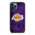 LOS ANGELES LAKERS BASKETBALL NBA FIRE iPhone 12 Pro Max Case Cover
