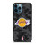 LOS ANGELES LAKERS BLACK CAMO iPhone 12 Pro Max Case Cover LOS ANGELES LAKERS BLACK CAMO iPhone 12 Pro Max Case Cover