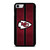 KANSAS CITY CHIEFS NFL METAL STRIPE iPhone SE 2022 Case Cover