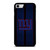 NEW YORK GIANTS NFL METAL STRIPE iPhone SE 2022 Case Cover