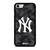NEW YORK YANKEES BASEBALL BLACK CAMO iPhone SE 2022 Case Cover