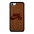 NIKE SKATEBOARD WOODEN LOGO iPhone SE 2022 Case Cover