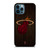 MIAMI HEAT BASKETBALL COURT NBA iPhone 12 Pro Max Case Cover