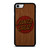 SANTA CRUZ SKATEBOARD WOODEN LOGO iPhone SE 2022 Case Cover