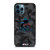 MIAMI MARLINS BASEBALL BLACK CAMO iPhone 12 Pro Max Case Cover